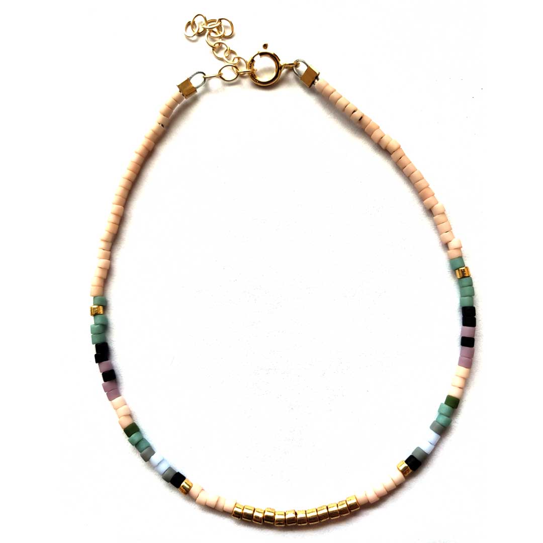 Buy Handmade Colorful Customizable Beaded Bracelets, Seed Bead