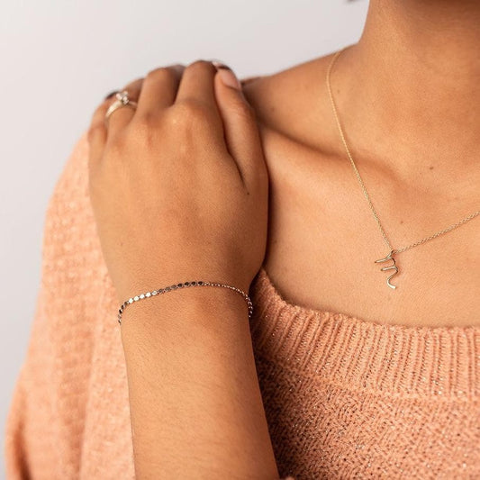 Saba Necklace & Dot Chain Bracelet Bundle