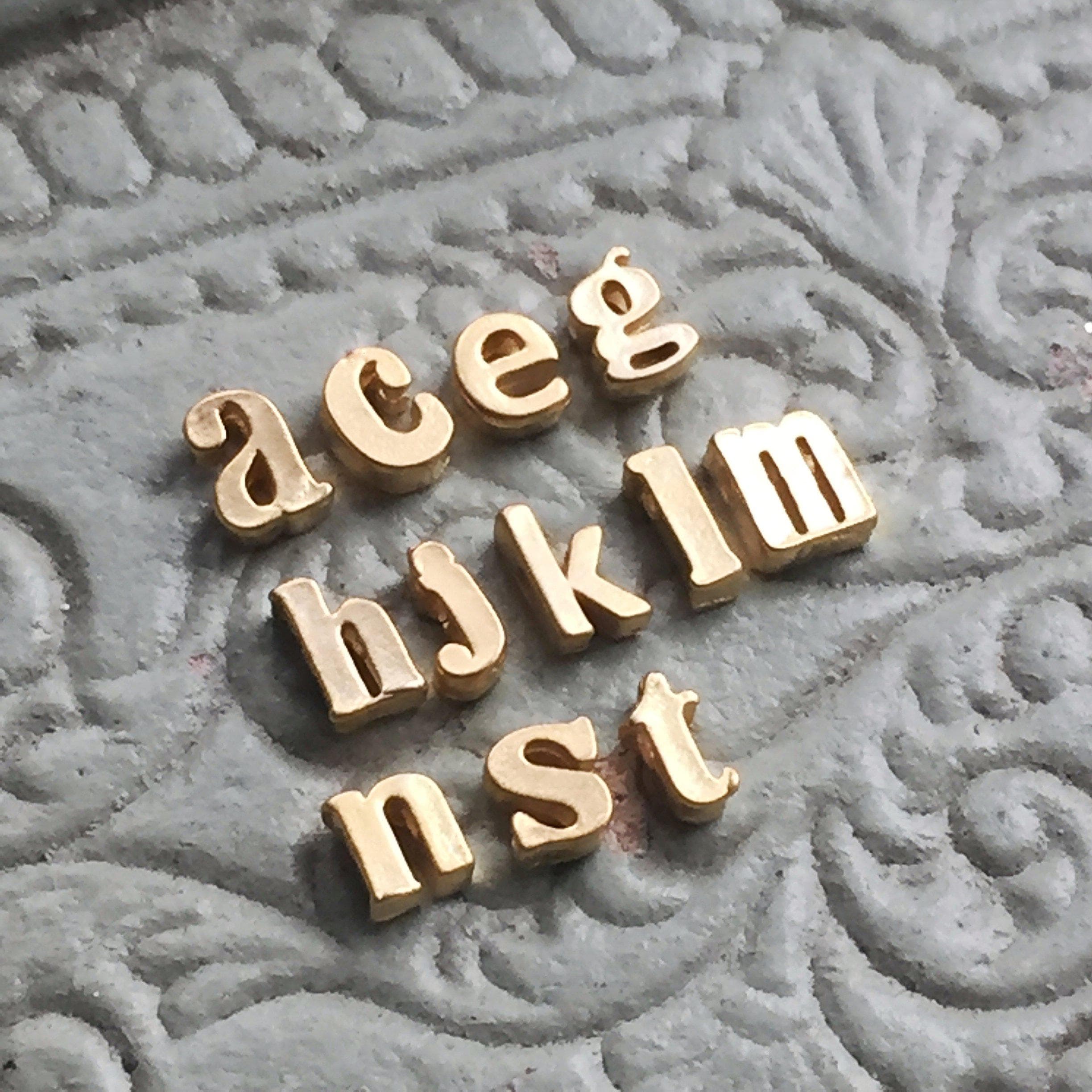 Gold Acrylic Letters 