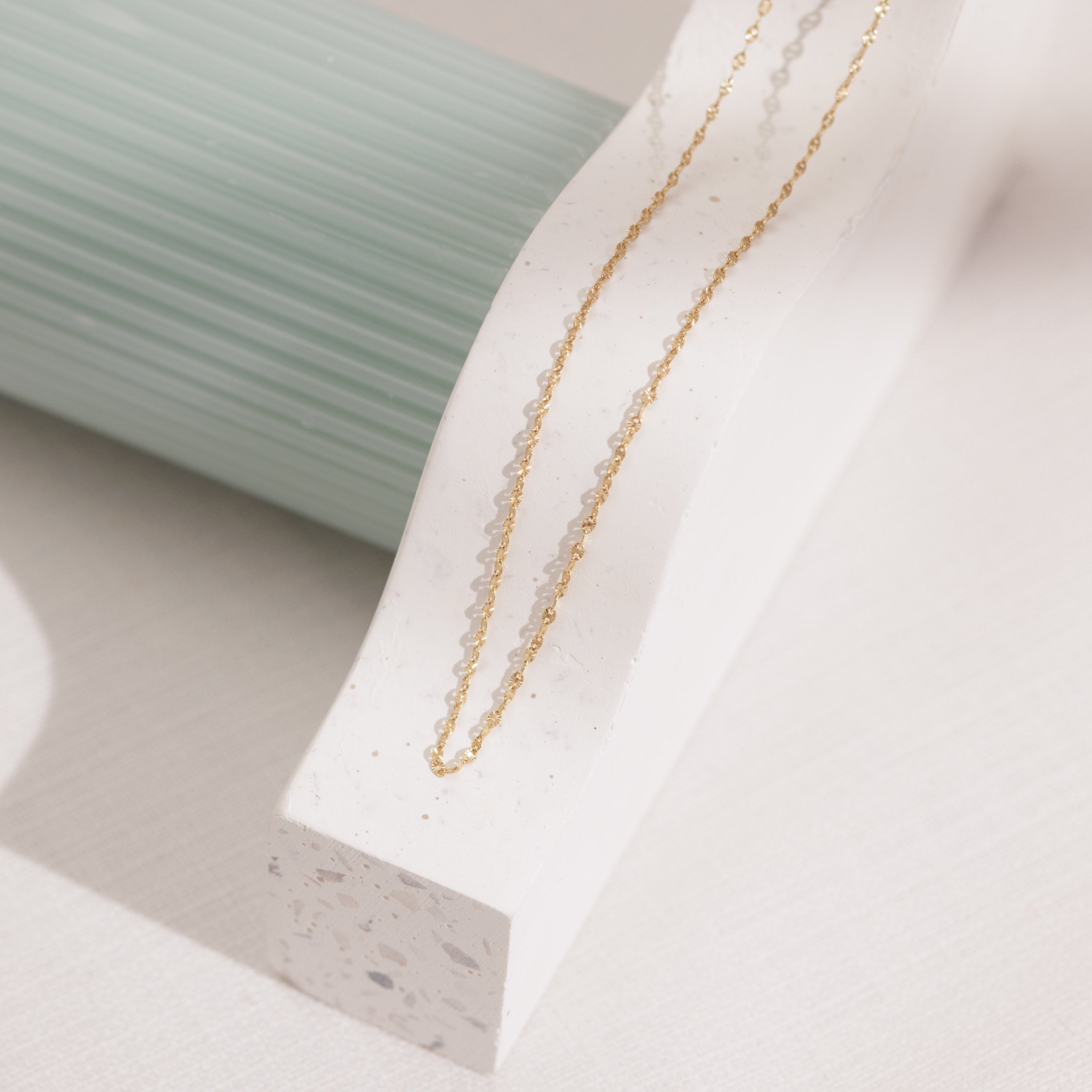 chigo Curve Chain Necklace - ネックレス